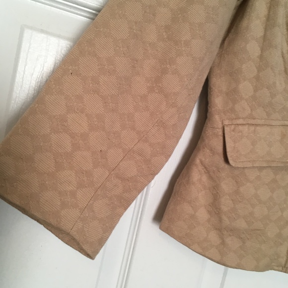 Button Front Tan Jacket - Picture 3 of 4